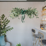 Simulation Olive Lintel Wreath Wall Hanging Lintel Garland Wedding Home Decoration - Extra Image