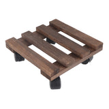 Wheeled Flower Pot Tray Base Roller Universal Wheel Movable Large Carrier Rectangular Thickened Chassis