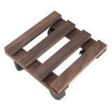 Wheeled Flower Pot Tray Base Roller Universal Wheel Movable Large Carrier Rectangular Thickened Chassis