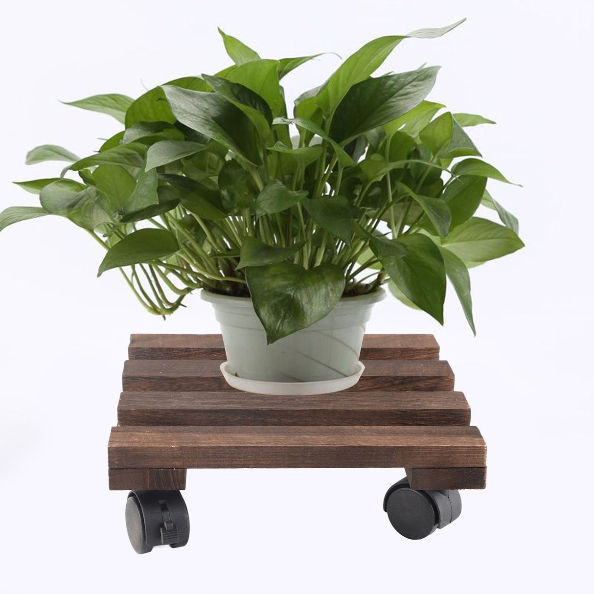 Wheeled Flower Pot Tray Base Roller Universal Wheel Movable Large Carrier Rectangular Thickened Chassis