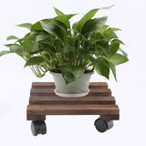 Wheeled Flower Pot Tray Base Roller Universal Wheel Movable Large Carrier Rectangular Thickened Chassis
