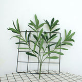 Artificial Olive Leaves Decoration Home Leaves Decoration for Wedding Garden - Side View