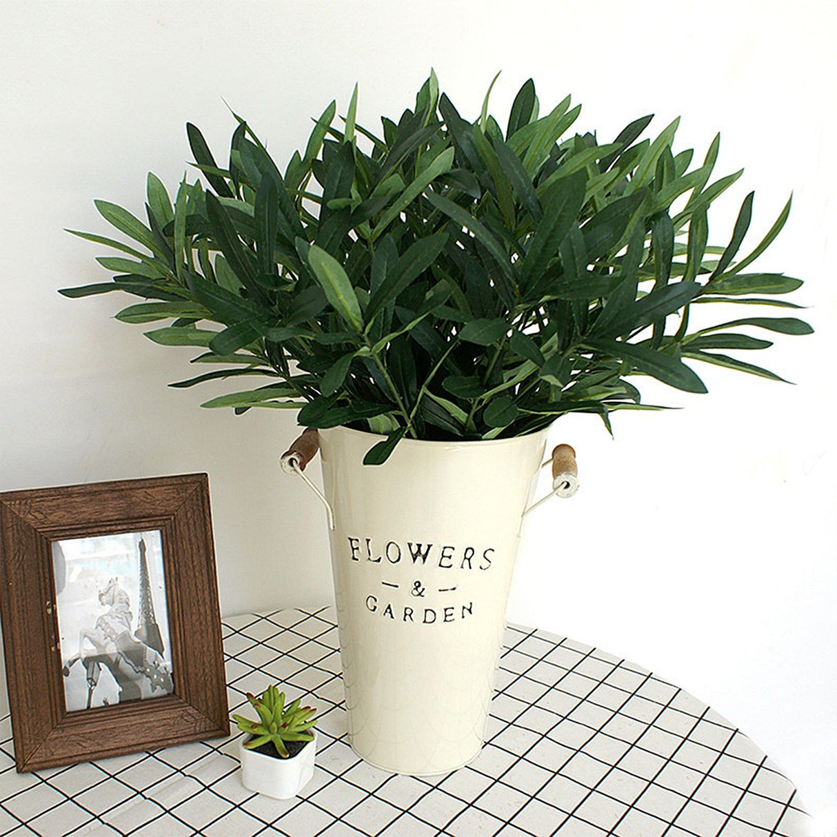 Artificial Olive Leaves Decoration Home Leaves Decoration for Wedding Garden