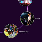 Sticks Removable Concert LED Lighted Sticks Reusable Glowing Wand in the Dark Party Supplies - Top-Down View
