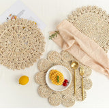 Placemats Multipurpose Thickened Exquisite Innovative Woven Heat Resistance Table Mats - Close-Up Angle