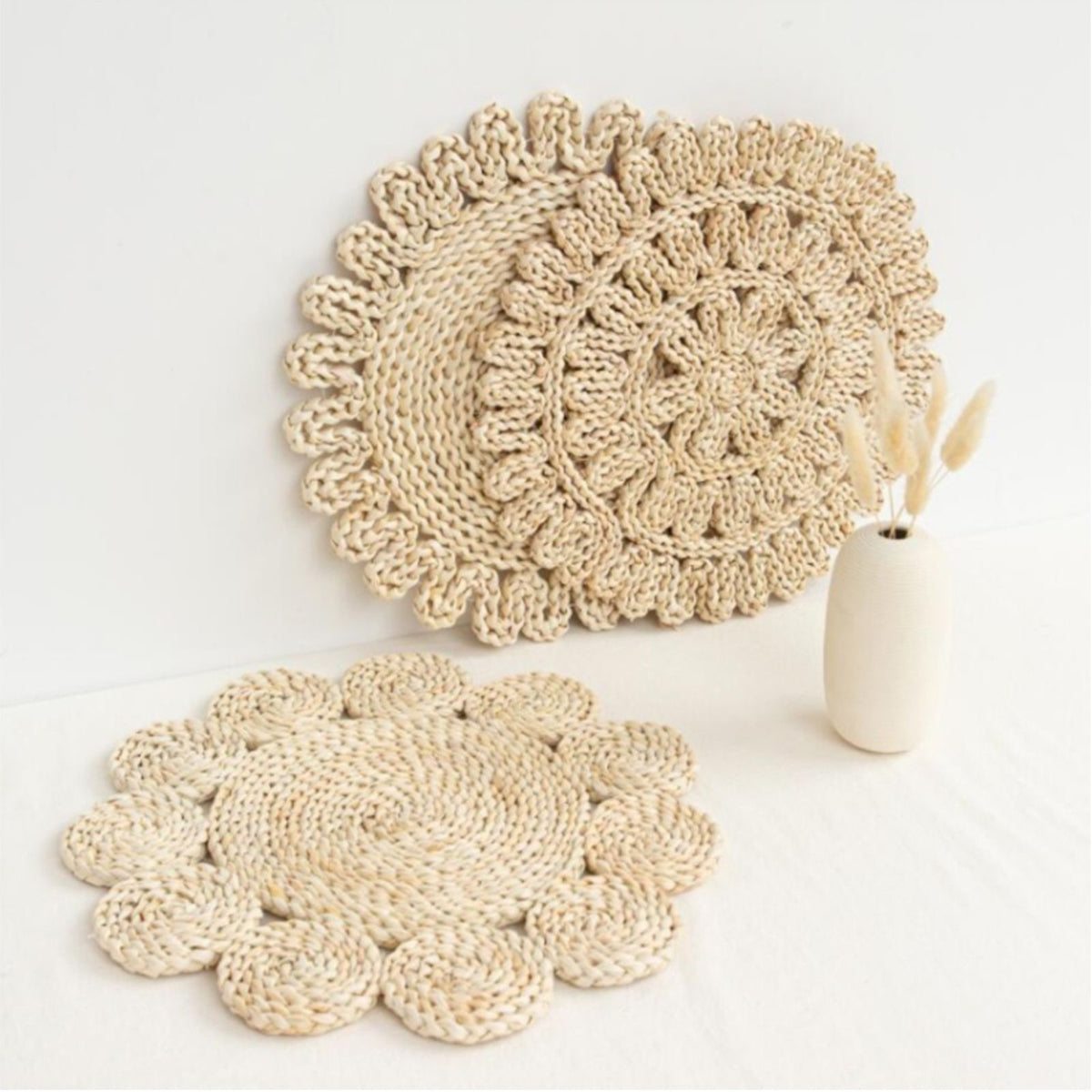 Placemats Multipurpose Thickened Exquisite Innovative Woven Heat Resistance Table Mats