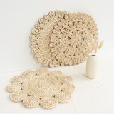 Placemats Multipurpose Thickened Exquisite Innovative Woven Heat Resistance Table Mats - Extra Image
