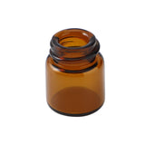100Pcs Essential Oil Bottle Thick Glass Shock Resistant UV Protection Portable Essential Oil Bottle Brown