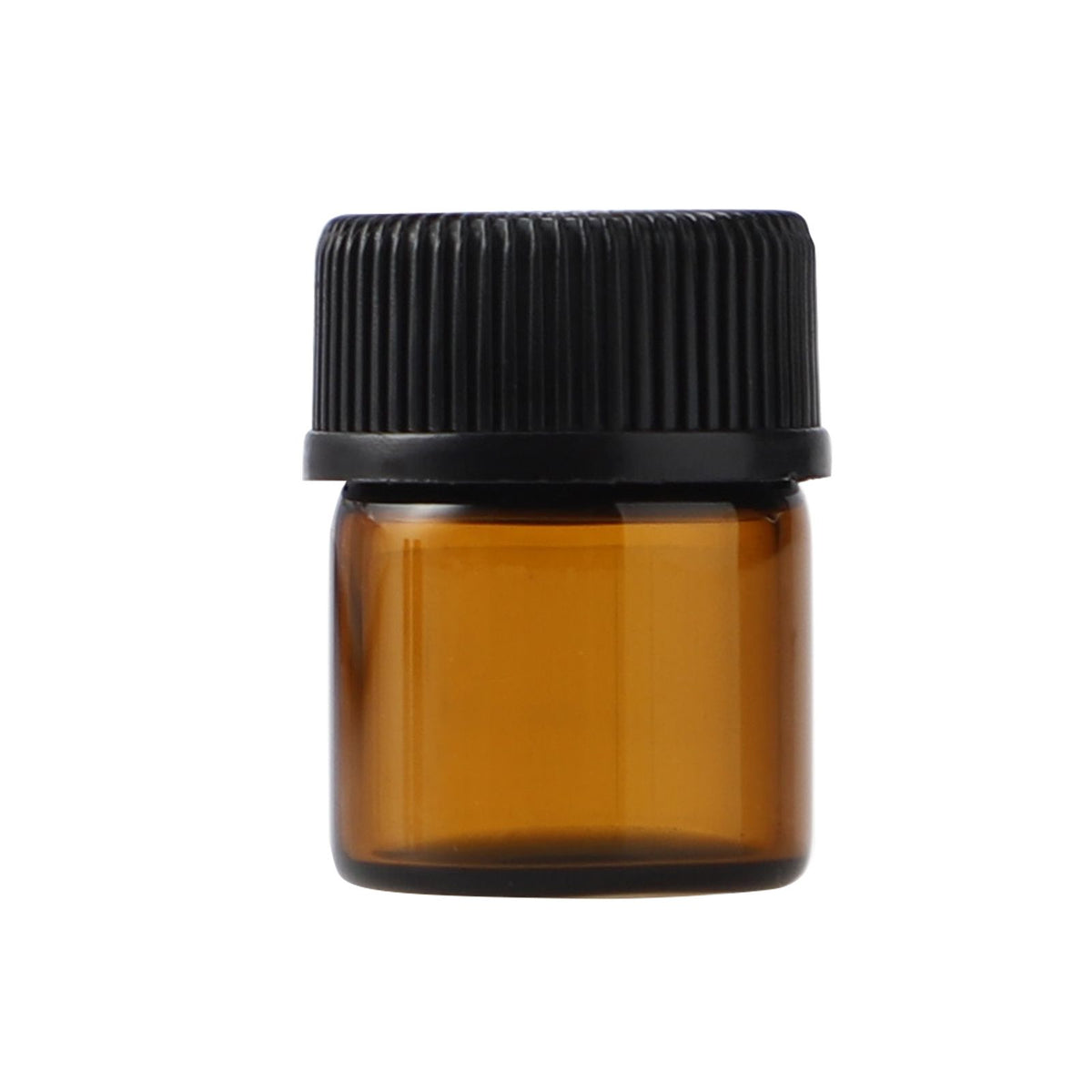100Pcs Essential Oil Bottle Thick Glass Shock Resistant UV Protection Portable Essential Oil Bottle Brown