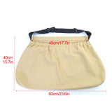 Berry Foraging Bag Multipurpose Durable Nylon Fruit Foraging Storage Bag with Buckle - Side View