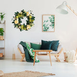 Peony Flower Garland Front Door Decoration Flower Lintel Pendant Imitation Flower Wall Decoration Hanging Ornaments