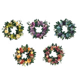 Peony Flower Garland Front Door Decoration Flower Lintel Pendant Imitation Flower Wall Decoration Hanging Ornaments - Extra Image