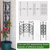 Plug in Small Flower Screen Flower Stand Climbing Vine Stand Stand Partition Flower Stand Climbing Vine Stand - Extra Image