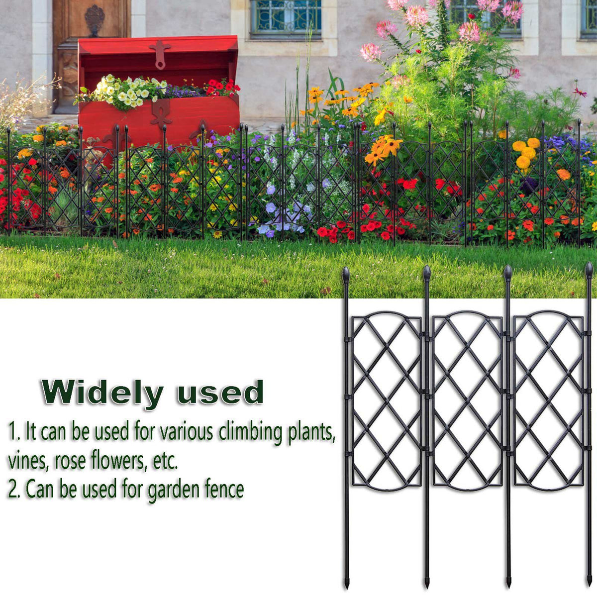 Plug in Small Flower Screen Flower Stand Climbing Vine Stand Stand Partition Flower Stand Climbing Vine Stand