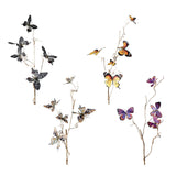 Artificial Branch Lifelike DIY 3D Stakes Decor for Home Garden Party Wedding - Extra Image