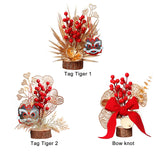 Chinese New Year Tree Ornament Spring Festival Desktop Decorative Ornament Home Decor for Bedroom Living Room - Extra Image