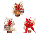 Chinese New Year Tree Ornament Spring Festival Desktop Decorative Ornament Home Decor for Bedroom Living Room
