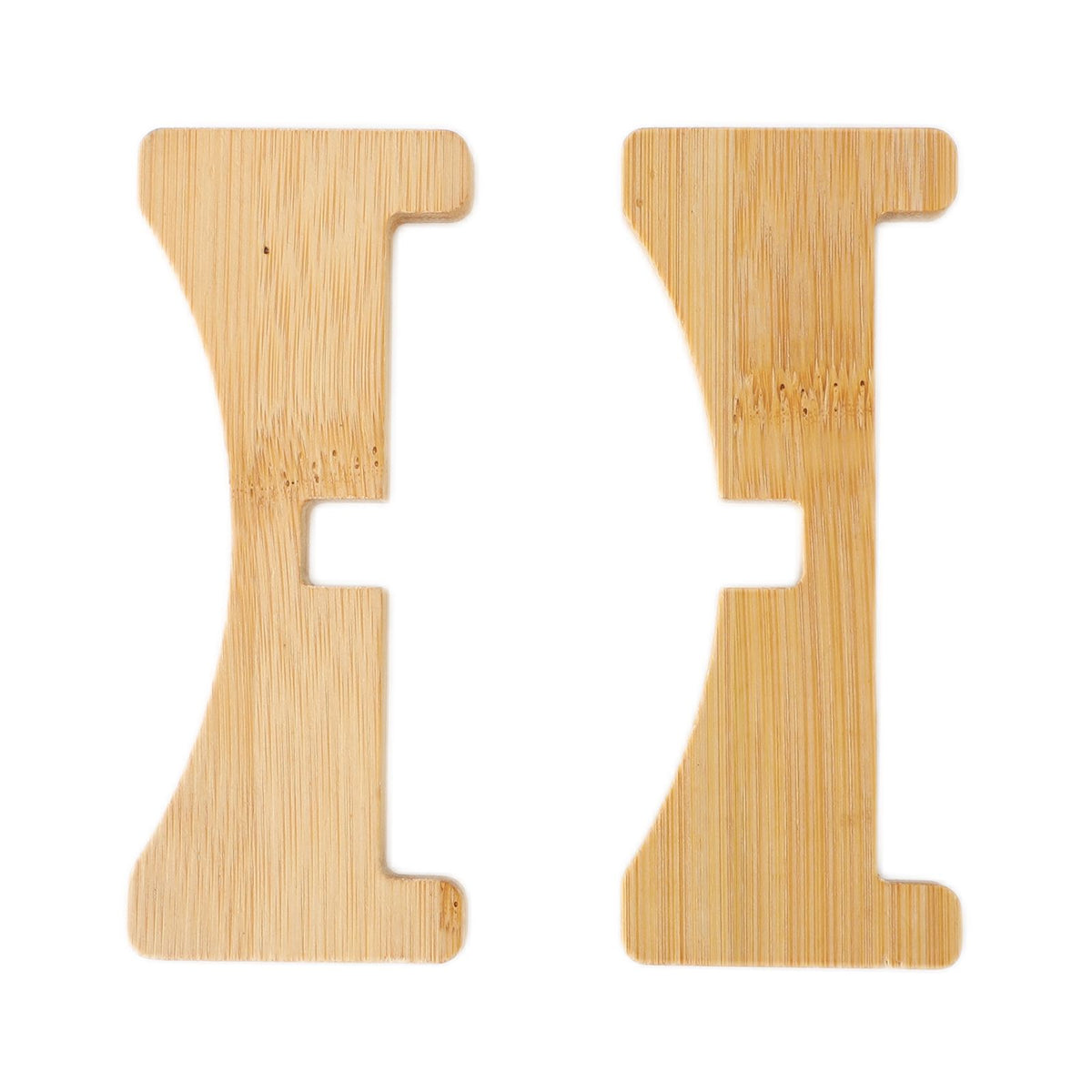 Plant Stand Bamboo Flower Pot Tray Cross Shaped Multifunction for Pet Home Kitchen 17.5x5cm
