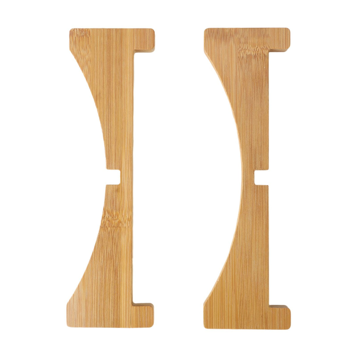 Plant Stand Bamboo Flower Pot Tray Cross Shaped Multifunction for Pet Home Kitchen 17.5x5cm