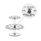 Acrylic Ice Cream Cone Bracket Popcorn Cone Display Rack