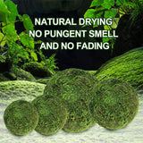 6pcs Moss 10cm Green Vase Bowl Filler Balls for Christmas Tree Garden Weddings Home Party Decor