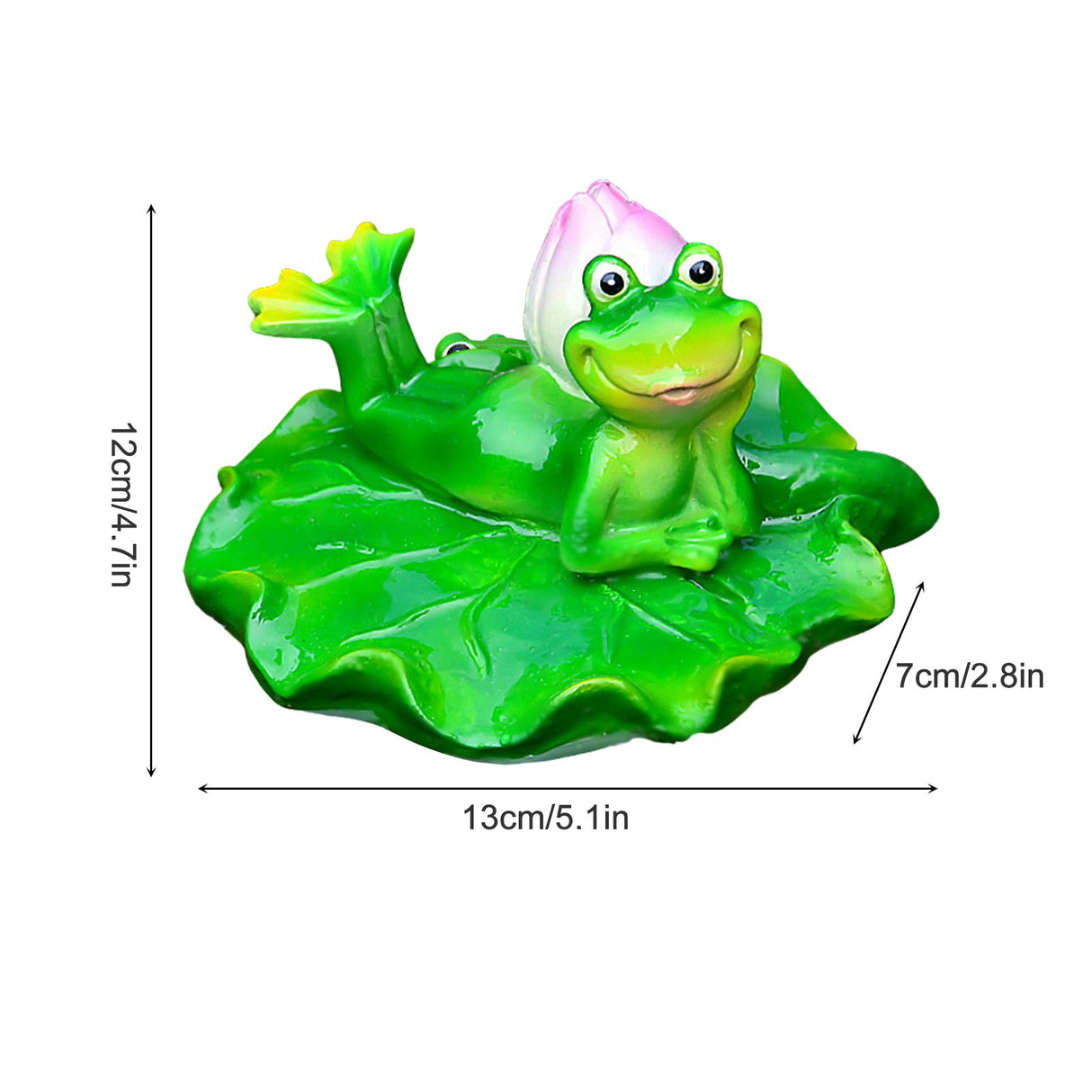 Floating Leaf Decoration Resin Fake Leaves Staue Ornament for Pool Fountain Aquarium Water