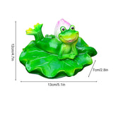 Floating Leaf Decoration Resin Fake Leaves Staue Ornament for Pool Fountain Aquarium Water