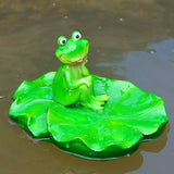 Floating Leaf Decoration Resin Fake Leaves Staue Ornament for Pool Fountain Aquarium Water