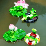 Floating Leaf Decoration Resin Fake Leaves Staue Ornament for Pool Fountain Aquarium Water