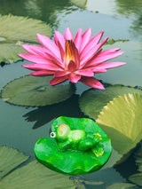 Floating Leaf Decoration Resin Fake Leaves Staue Ornament for Pool Fountain Aquarium Water