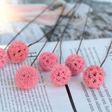 Billy Ball Flowers Dried Flowers Artificial Dried Flowers Home Garden Decoration