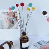 Billy Ball Flowers Dried Flowers Artificial Dried Flowers Home Garden Decoration