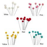 Billy Ball Flowers Dried Flowers Artificial Dried Flowers Home Garden Decoration - Extra Image