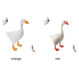White Duck Magnetic Display Piece Resin Decoration Magnetic Goose Key Holder - Extra Image