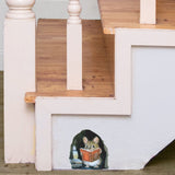 Cartoon Cute Candlelight Reading Mice Stick Mouse Hole Home Wall Decoration Wall Stickers