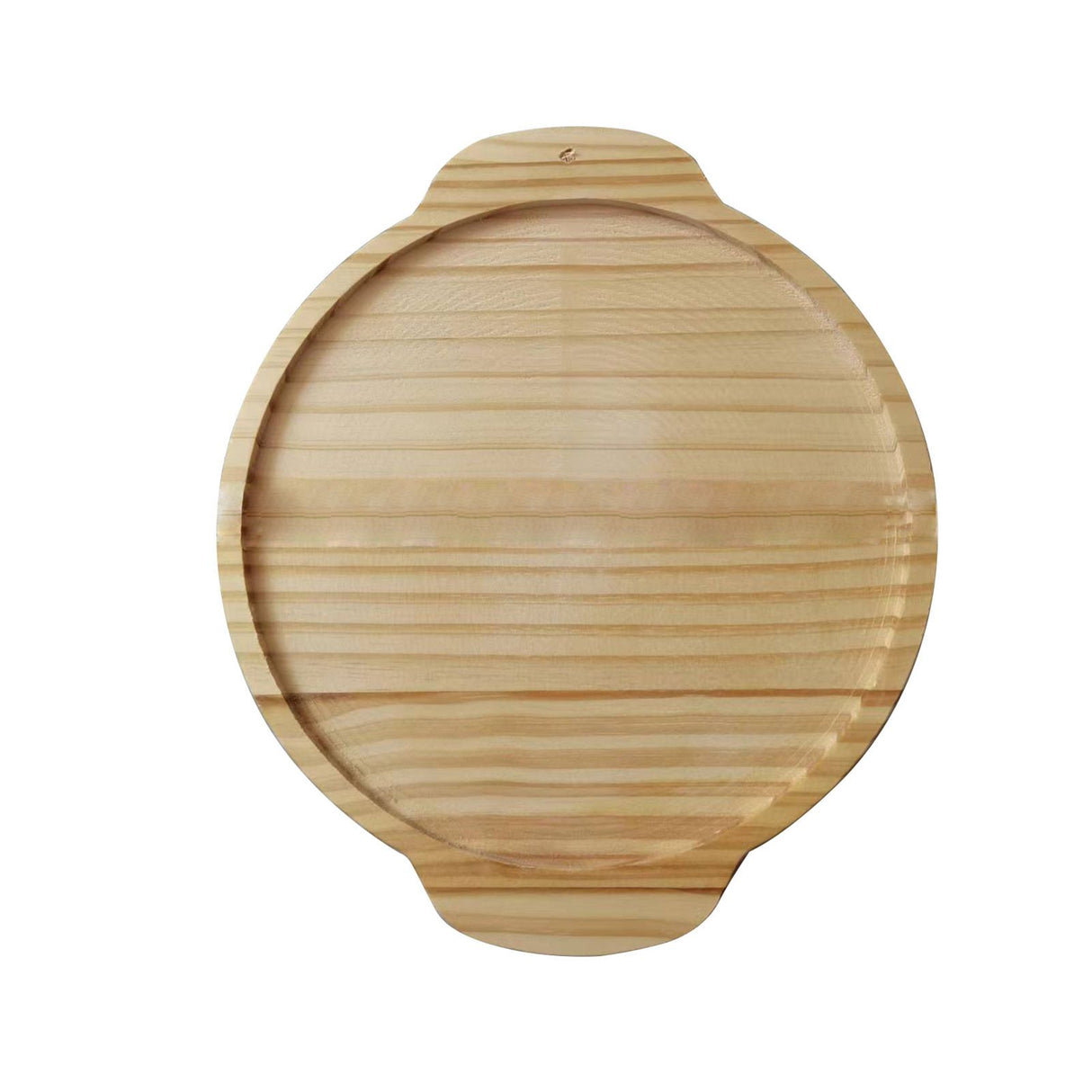 Wooden Sofa Tray Mobile Phone Stand Fruit Plate Wood Craft Ornament