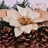 Christmas Decorations Candlesticks Christmas Table Centerpiece - Side View