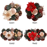 Christmas Decorations Candlesticks Christmas Table Centerpiece - Extra Image