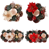 Christmas Decorations Candlesticks Christmas Table Centerpiece - Extra Image