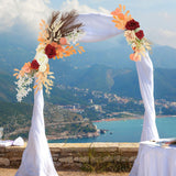 Wedding Decoration Arch Flower Welcome Water Sign Flower Artificial Flowers Swag