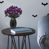 Artificial Rose Lifelike Decorative Bendable Fake Flower With Skull Head for Halloween Party