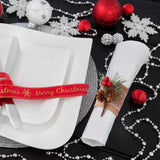 Pinecone Napkin Rings Sweet Reusable Christmas Napkin Holders Table Decor for Dinner Party Anniversary