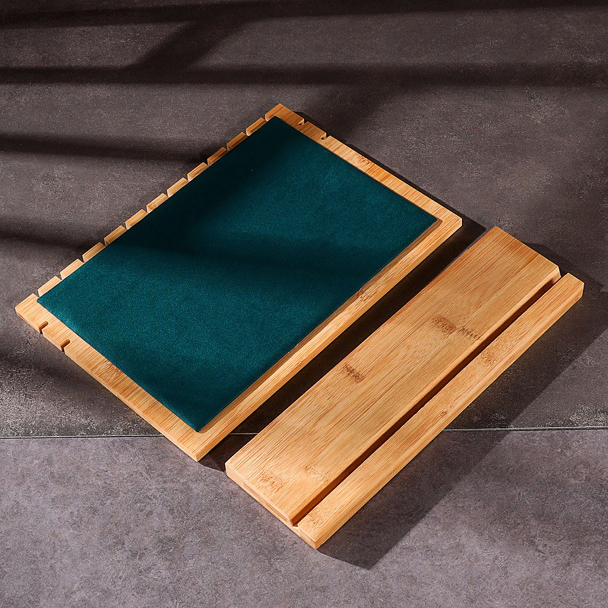 Bamboo Wood Pendant Display Board Jewelry Display Board Necklace Rack Removable Jewelry Display Props