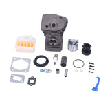 340 345 350 Cylinder Piston Air Filter Paper Pad Intake Pipe Spark Plug Pressure Reducing Valve 40mm for HUSQVARNA
