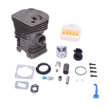 340 345 350 Cylinder Piston Air Filter Paper Pad Intake Pipe Spark Plug Pressure Reducing Valve 40mm for HUSQVARNA