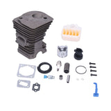 340 345 350 Cylinder Piston Air Filter Paper Pad Intake Pipe Spark Plug Pressure Reducing Valve 40mm for HUSQVARNA