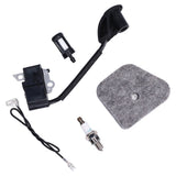 Ignition Coil Module Sponge Spark Plug Oil Filter Suitable for Stihl FS90R FS100R Trimmer High Pressure Package