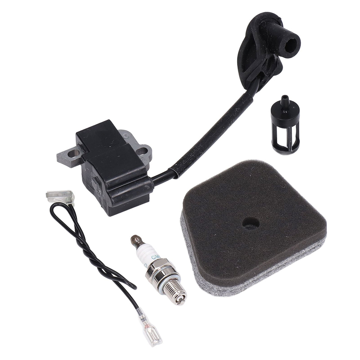 Ignition Coil Module Sponge Spark Plug Oil Filter Suitable for Stihl FS90R FS100R Trimmer High Pressure Package