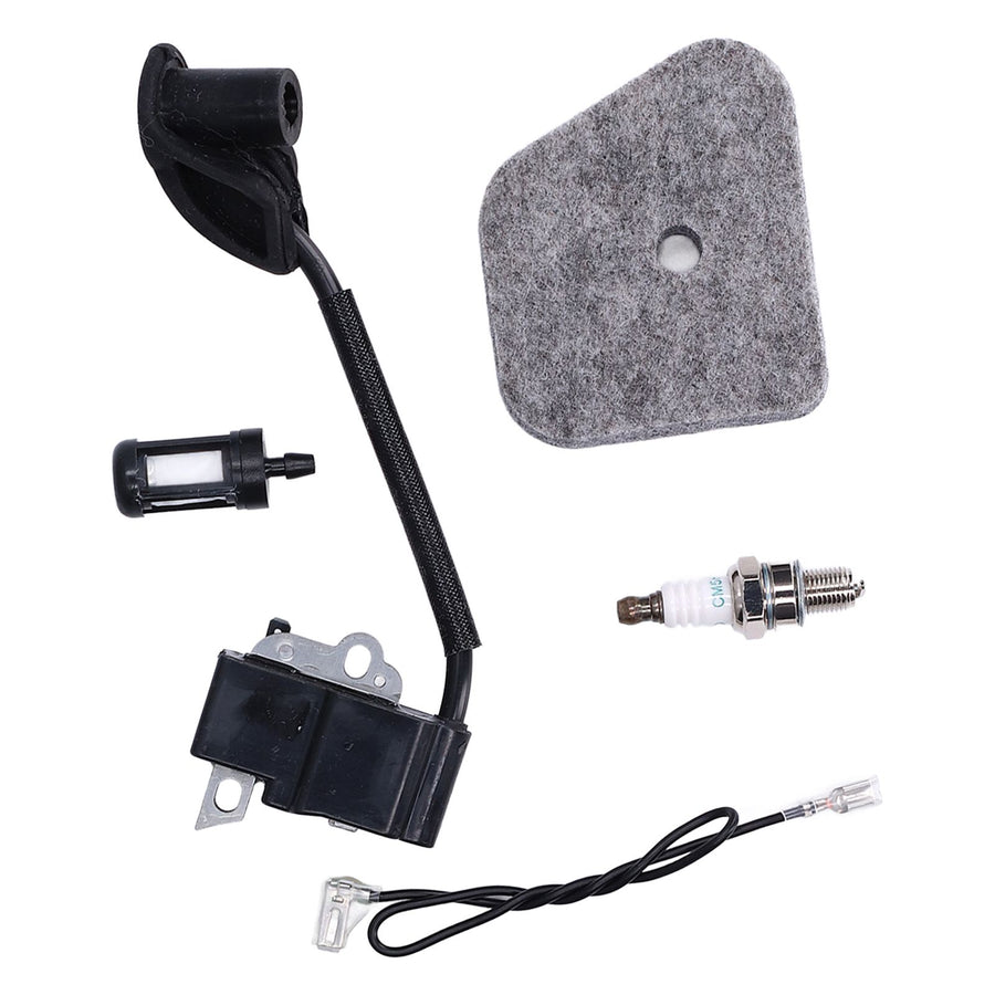 Ignition Coil Module Sponge Spark Plug Oil Filter Suitable for Stihl FS90R FS100R Trimmer High Pressure Package