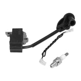 Ignition Coil Module Spark Plug Fit Replacement for STIHL Fs90r Fs110r Fs110 Lawn Mower Trimmer - Low Angle